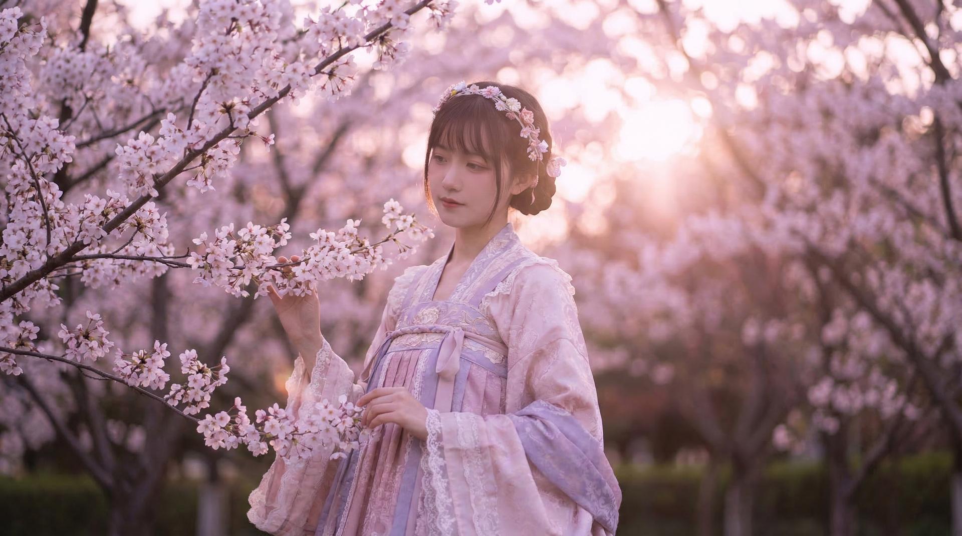 草莓视频原创传媒 - 樱花季唯美写真